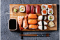 Sushi Set nigiri and rolls / 500px