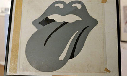 Rolling Stones logo ...