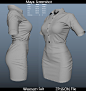 ArtStation - Women s working uniform_MD project_Women s suit_skirt_ blouse | 3D Assets : 3D Assets - Women s working uniform_MD project_Women s suit_skirt_ blouse, $4.00. Created with Marvelous Designer and Rendered with Maya.We include 1 project file: AP