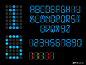 数字字母 字母 素材 led ednumbers 英文设计字体设计平面设计
