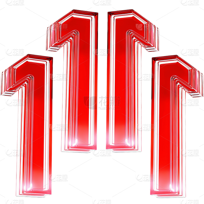 双十一双11立体3D艺术字元素
