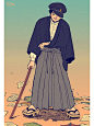 插画分享|日系简约复古插画