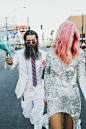 Ainsley & Sebastien of Sticks & Stones Agency elope in Las Vegas #shotgunwedding