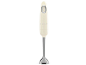 Smeg HBF01 50s-style hand blender features a 700-watt motor and stainless steel blades