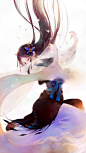 手绘古风美女 by一品芝麻狐