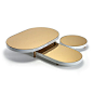 Serax - Studio Simple Long Oval Mirror Tray - Gold