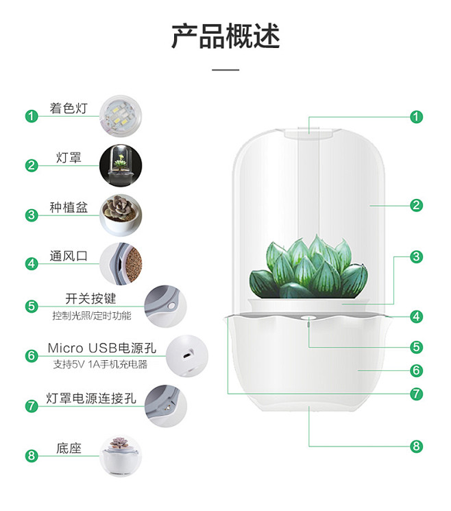 迷你装饰可爱室内桌面特价简约创意智能个性...