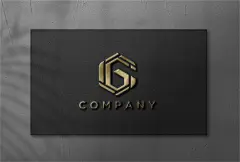 唯美阴影名片LOGO图标徽章提案文创智能贴图VI样机模板PSD素材 (1)