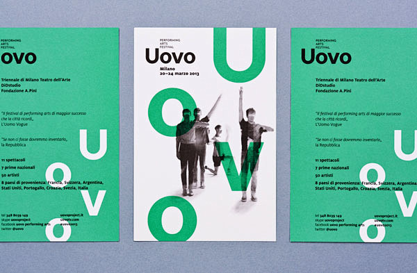 Uovo表演艺术节时尚视觉设计
