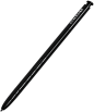 S Pen笔尖在盖乐世 Note8屏幕上做书写状的图片。