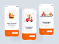 Onboarding - Food Delivery UI Kit deliver checkout booking map view tr
