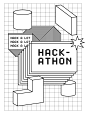 Poster Collection : Collection of Stripe Posters. This in particular is focused on Hackathons. Usually these posters dont have much guidelines, so we try to make something different every time, but keeping the positive and constructive feeling. 
