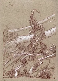 线稿 插画师 Donato Giancola ​​​​