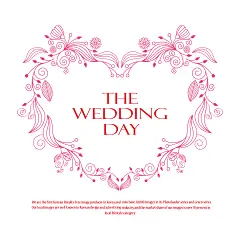 花纹花边 手绘团案 手绘植物 心形花边 花纹图案设计AI tid003t006177花纹|花边|植物|心形|图案设计