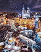 冬日莫斯科如梦如幻宛如童话 : 12月26日报道，在俄罗斯摄影师Kristina Makeeva Kotleta Timon镜头下，雪中的莫斯科建筑如梦如幻，宛如童话世界。