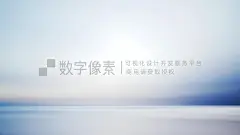 抽象极简主义蓝天海滩地平线壁纸背景图3