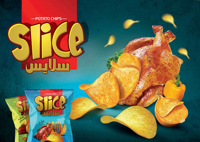 SLICE POTATO CHIPS :...