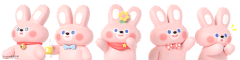 乔吉兔JOJiBUNNY  动态表情包x头像x插画 (1)
