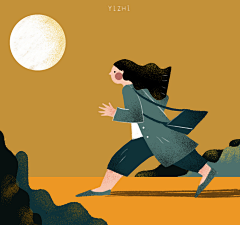 CHANNGING采集到插画女