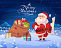 Merry Christmas and Happy New Year  : You can buy these illustrations in my online store on Creative Market. Mega set of stylish vector illustration for Christmas and Happy New Year. 