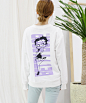【BETTY BOOP】WOMENS ベティちゃん 裏毛クルーネックスウェットトレーナー（スウェット）｜BETTY BOOP（ベティ・ブープ）のファッション通販 - ZOZOTOWN : 【ZOZOTOWN】BETTY BOOP（ベティ・ブープ）のスウェット「【BETTY BOOP】WOMENS ベティちゃん 裏毛クルーネックスウェットトレーナー」（BET-9G299-278/9G299-279/9G299-280/9G299-281）を購入できます。