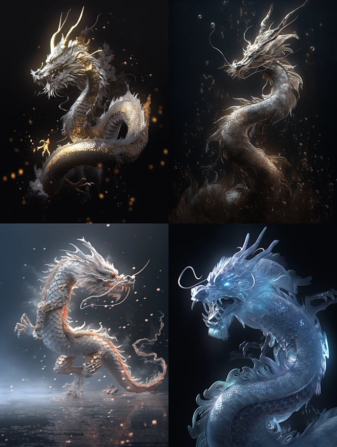 stonely0606_Chinese_dragon_linear_dispersion_of_light_bright_lu ...