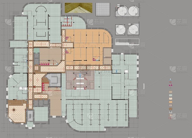 公共建筑平面图