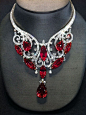 Magnificent necklace, 180 carats in spinel, Harry Winston。@北坤人素材