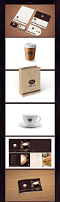 咖啡店标志/咖啡店品牌识别设计/酒店标志/咖啡品牌设