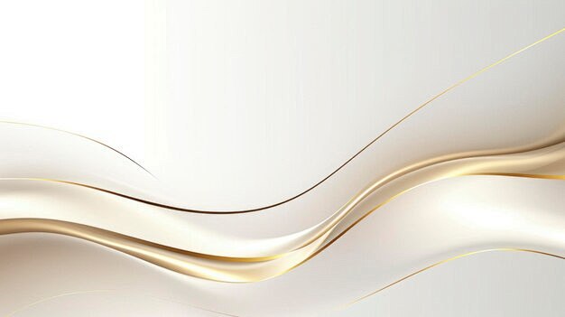 Abstract gold and wh...