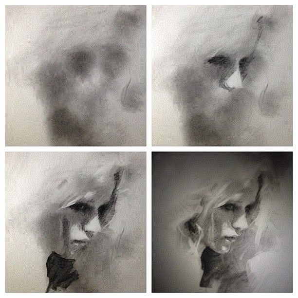 Charcoal process by ...