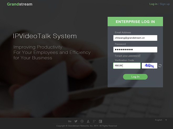 web登录页UI与动效设计