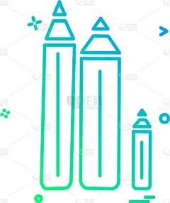 铅笔,式样,图标,商务,计算机,技术,设备用品,复古,绘制,剪影
