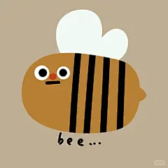 朱朱插画｜可爱水豚