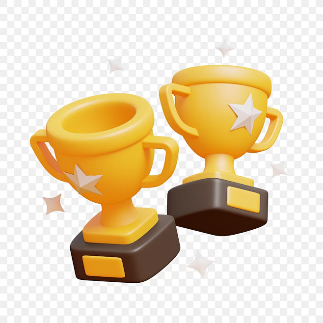 free-psd-trophy-cup-icon-isolated-3d-render-illustration
