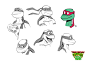 Early stages TMNT Mutant Mayhem