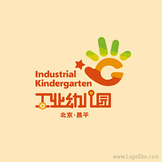 昌平工业幼儿园Logo设计