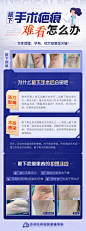 医疗腋下手术疤痕难看怎么办长图海报-源文件