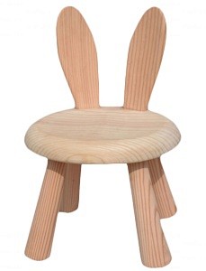 D.L.儿童凳子靠背椅北欧风 全实木水曲柳纯手工动物椅子小鹿椅-单品-美间（软装设计采购助手）