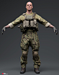 AOR 2 Military Body Scans, James Busby : A selection of AOR 2 Military Scans. Captured with our 180 camera rig and processed with Capturing Reality. Renders here are done using the Flippled normals lighting scenes in Modo