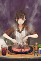 6月8日，日推P站二次元美图！​ : Artist:じゅんTwi:navigavi插画师  Haる 、喵喵叫的ACG二次元资讯盘点各类动漫，资源共