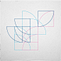 #212 Too many doors – A new minimal geometric composition each day