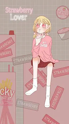 少女心max的手机壁纸，粉粉的看着心情都变得美丽了！