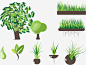 矢量图新的种植技术_新图网 https://ixintu.com 粮食 盆栽 绿色的水滴 旋转的树叶 营养液种植