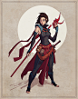 Alejandro Escudero's submission on Feudal Japan: The Shogunate - Character Design : Challenge submission by Alejandro Escudero