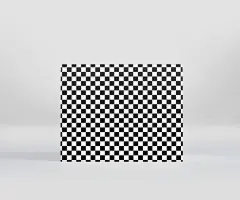 黑白马赛克方形化妆包样机