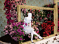 Sitting pretty. What a fabulous idea for a florist. And we have the perfect seated mannequin at MannequinMadness.com: 