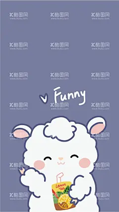 可爱卡通小羊  - 源文件下载【酷图网】萌趣,卡通,可爱,矢量图,AI图,设计图,印花图,产品图,手机壳,壁纸图,小羊