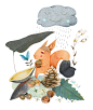 Woodland Animals : personal works