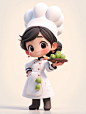 【人物IP】烘焙女孩IP，蛋糕甜品轻食都适合